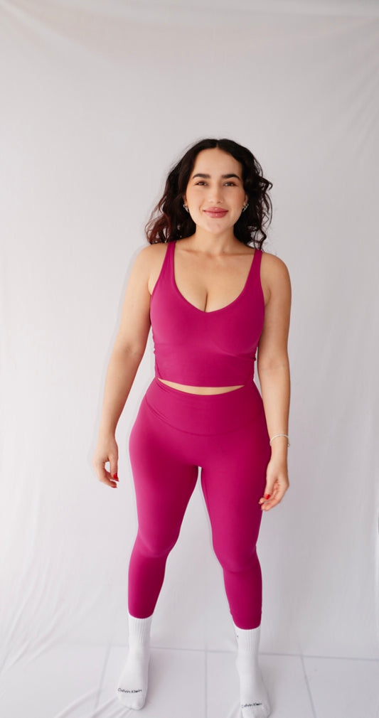 set aura - rosa