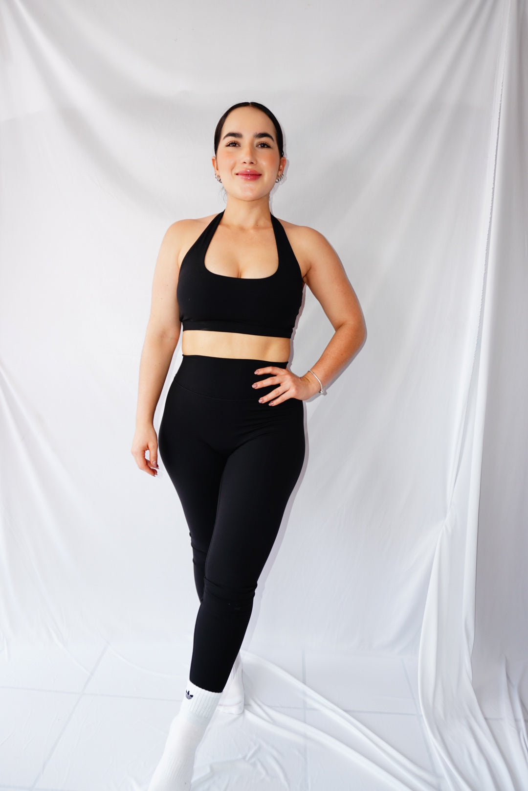 set serena - legging entubada - negro