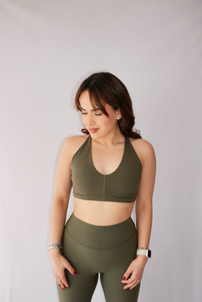 set luna - verde oliva